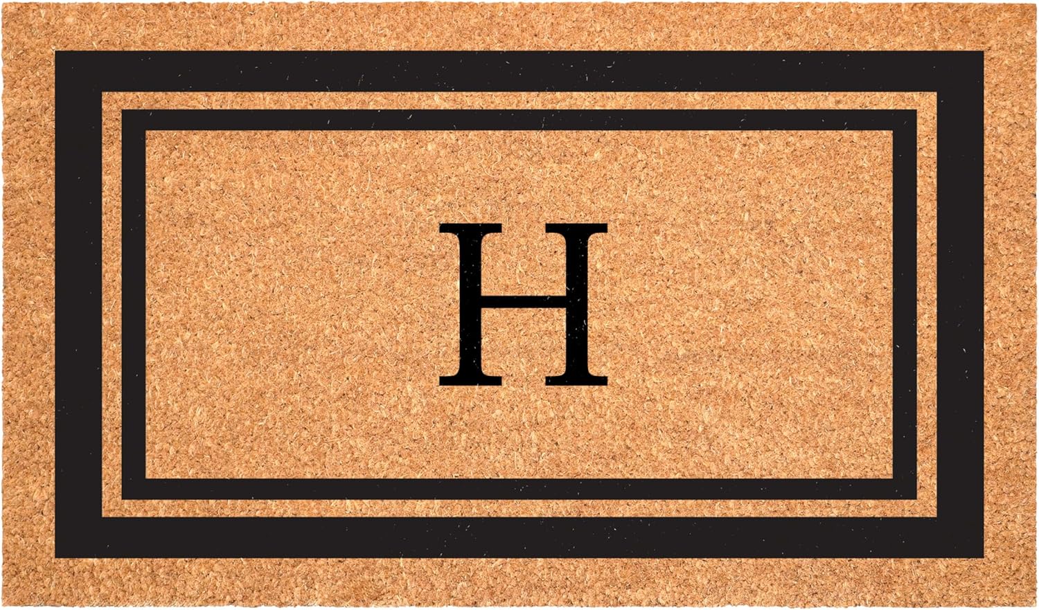 Calloway Mills Monogram Doormat 24in x 48in for All Seasons