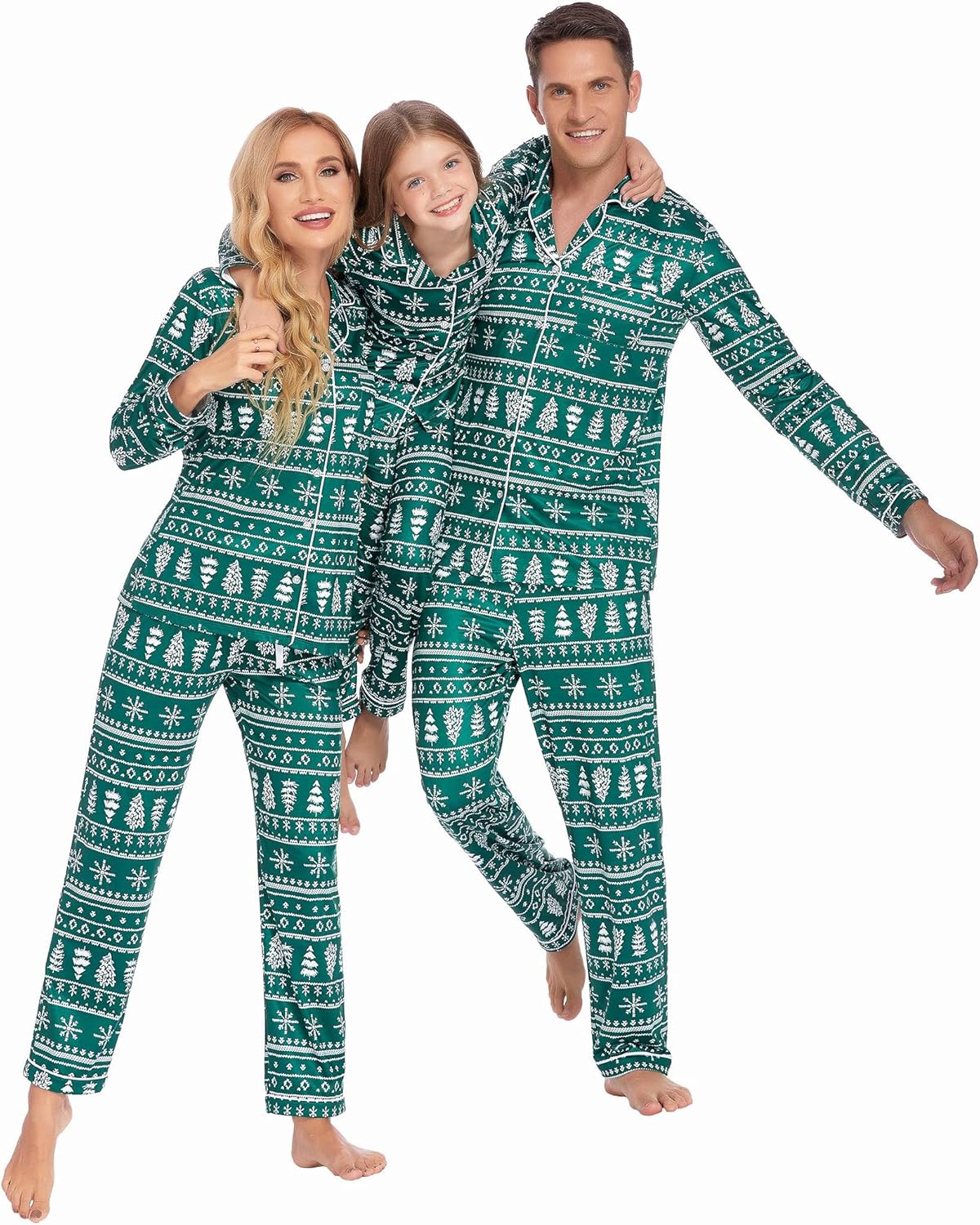 Ekouaer Christmas Family Matching Pajamas for Holiday Fun