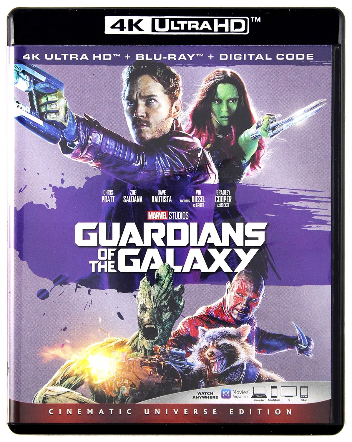 Guardians Of The Galaxy Blu-ray - Epic Marvel Adventure