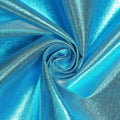 Tissue Lame Fabric Shiny 44in Wide by the Yard - Turquoise (5 Yards)