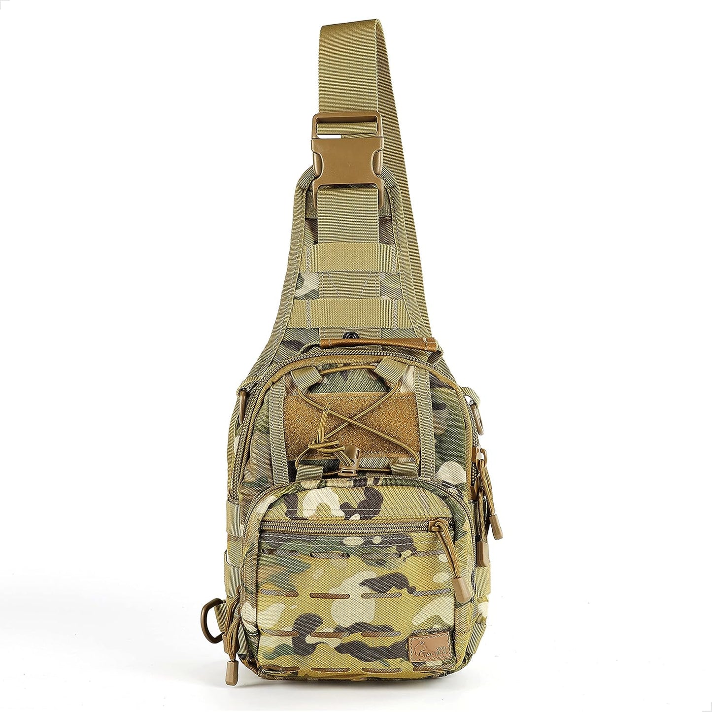 WOLF TACTICAL Compact EDC Sling Bag for Outdoor Sports and Travel