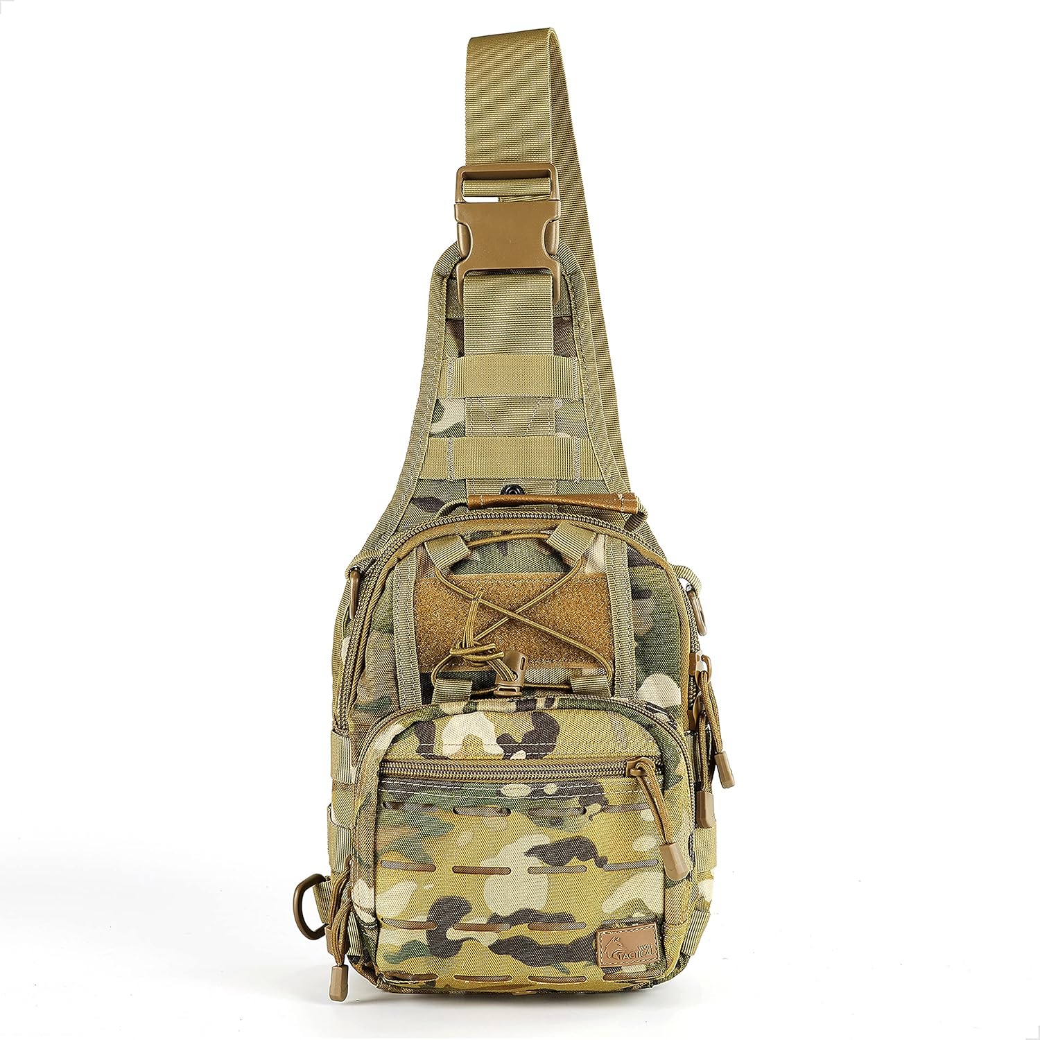 WOLF TACTICAL Compact EDC Sling Bag for Outdoor Sports and Travel