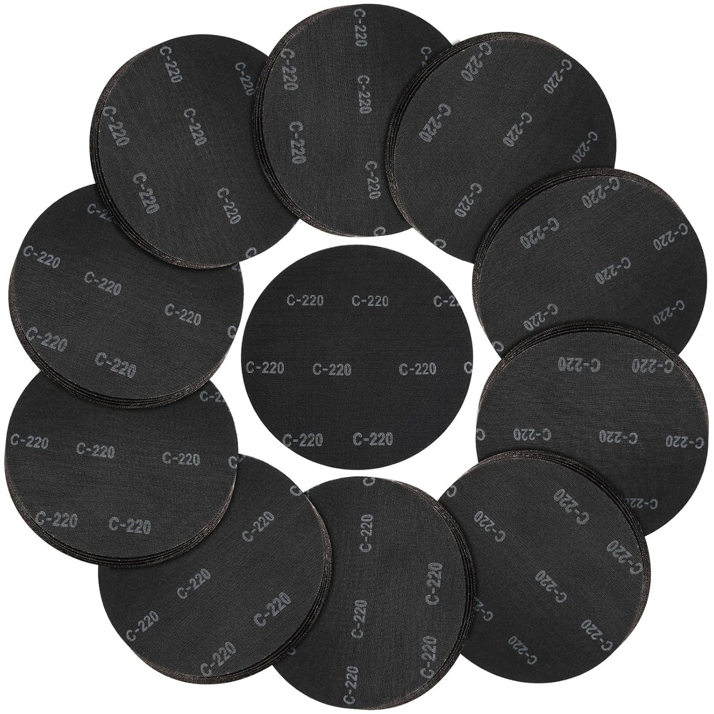 Dust-Free 220 Grit Sanding Discs for Wood Floors - 20 Pack by Swiffen