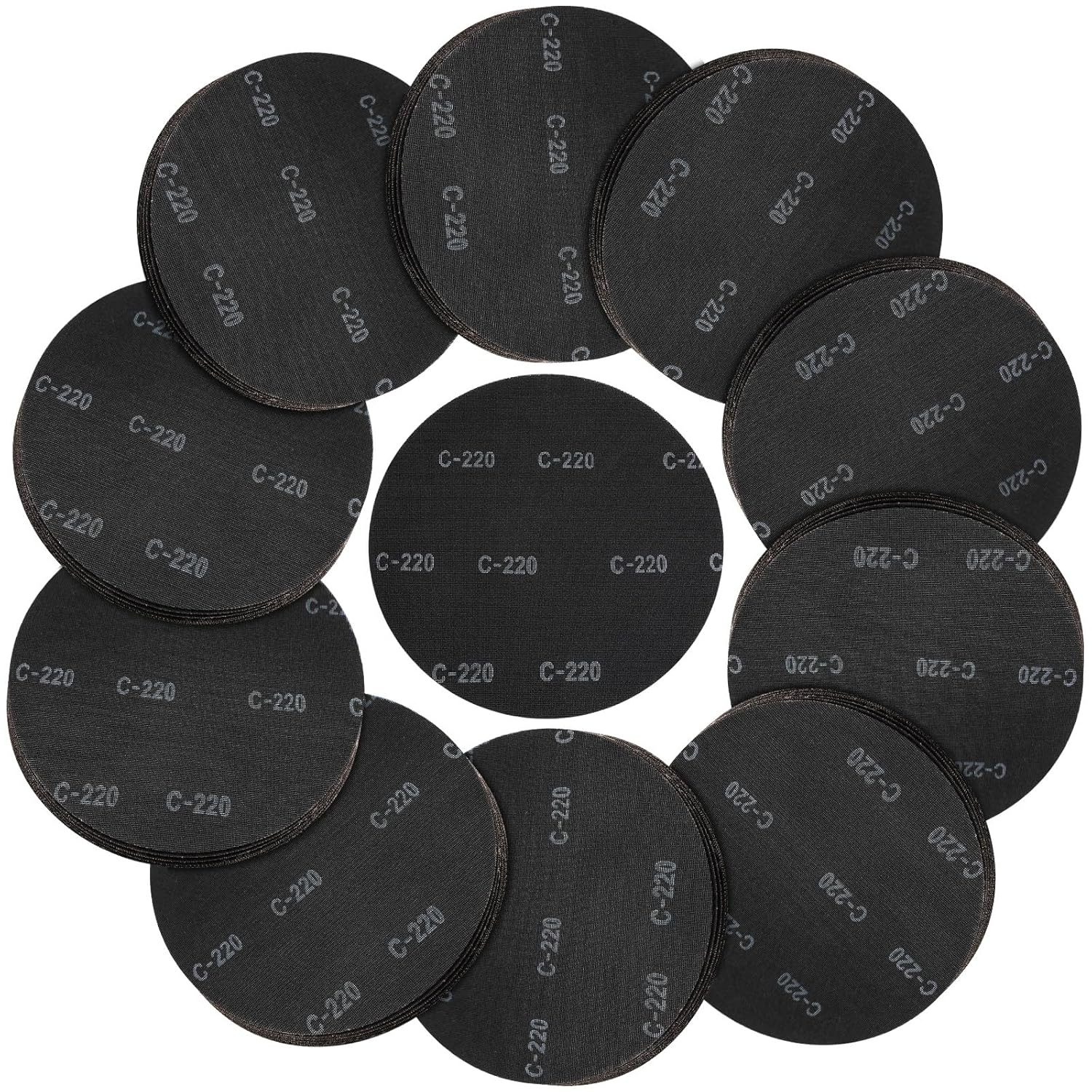 Dust-Free 220 Grit Sanding Discs for Wood Floors - 20 Pack by Swiffen