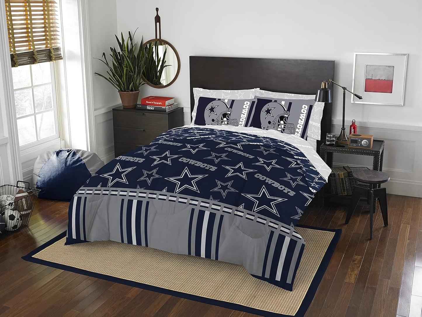 NFL Unisex-Adult Bed in a Bag Set for True Fans Comfort