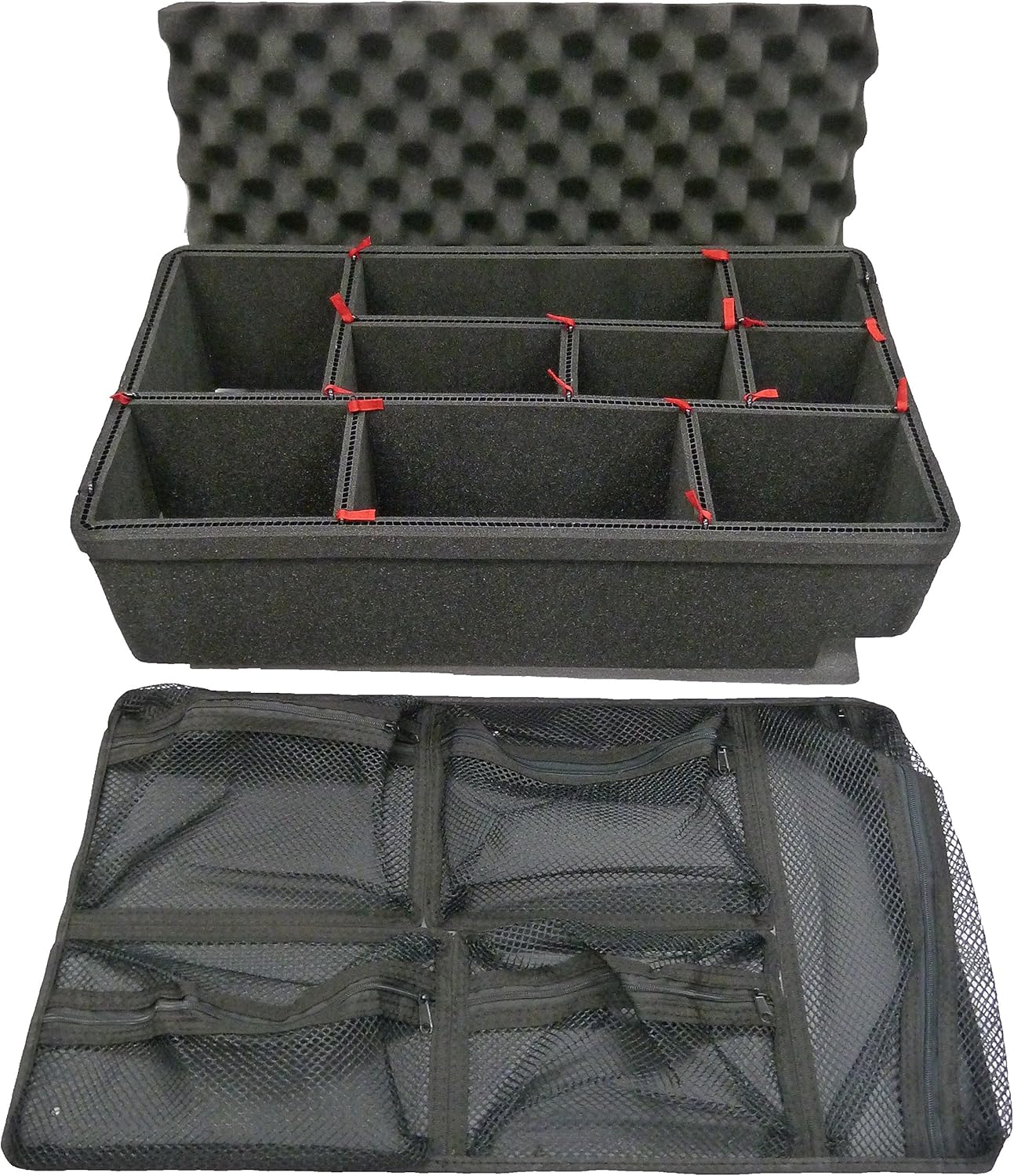 TrekPak Divider System for Pelican 1510 Case & Lid Organizer
