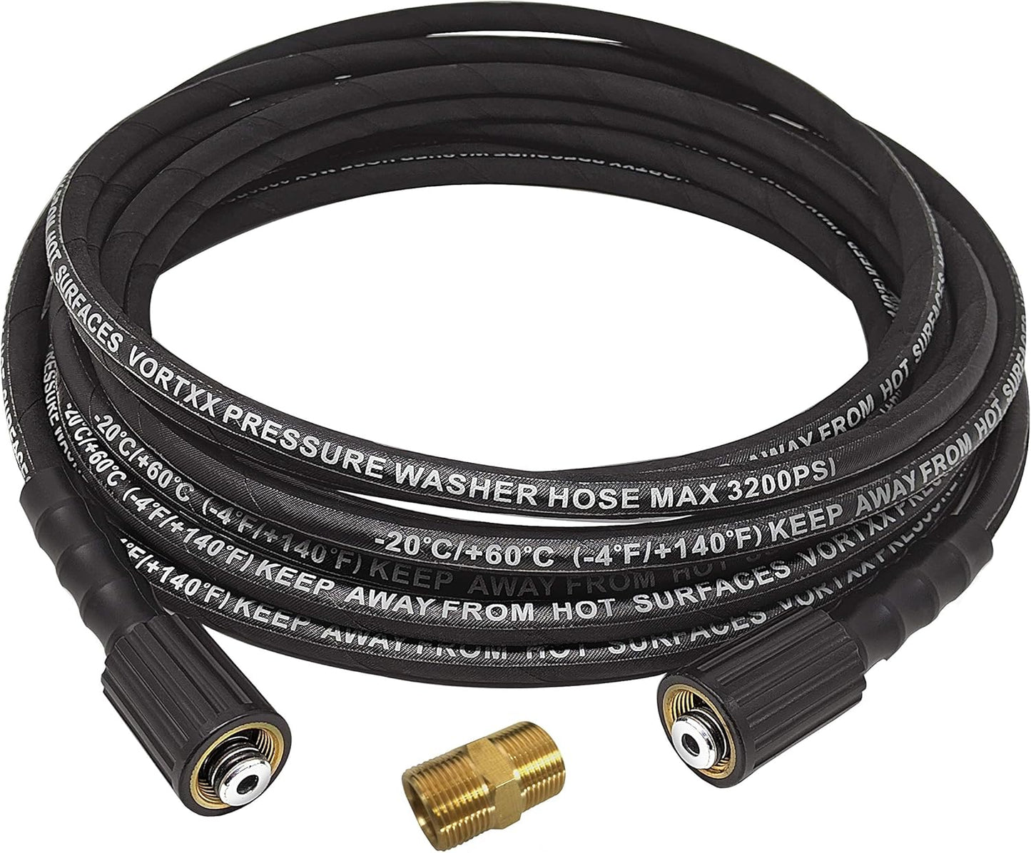 Heavy Duty 1/4in x 25FT Pressure Washer Extension Hose Review
