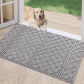 REFETONE Indoor Doormat 32x40 in - Absorbent, Low-Profile Entry Rug