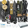 Survival Kits 37 in 1 - Compact Emergency Gear for Outdoor Use