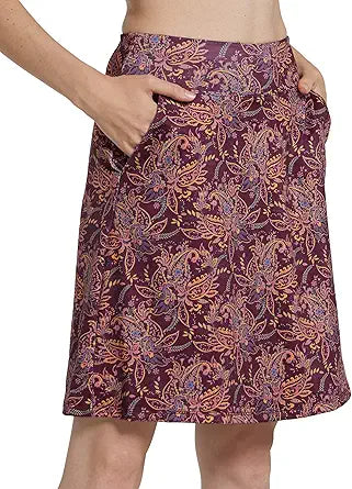 HonourSex Women Skorts Knee Length Skirts with Pockets for Golf