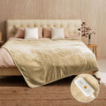 Heated Blanket Twin 62x84 - Fast Heat, 4 Levels, Auto-Off