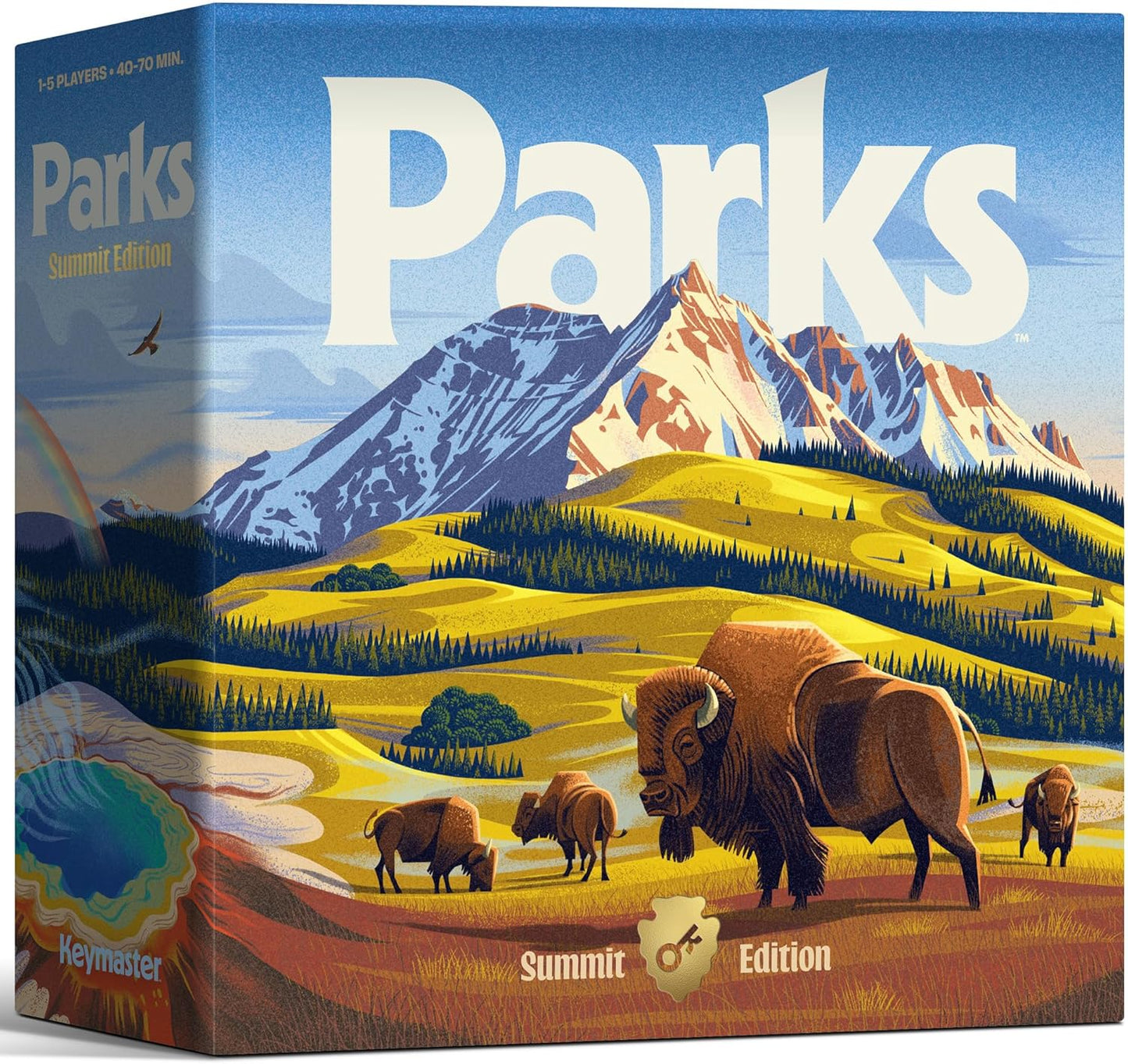 Explore Nature with Keymaster Games Parks 2nd Edition Strategy Game