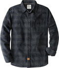 Dubinik Flannel Shirt for Men Plaid Long Sleeve Cotton - Cozy Fit