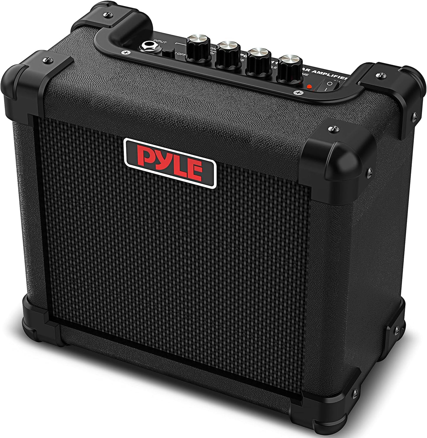 Pyle Mini Guitar Amp: Portable 10W with HD Speaker