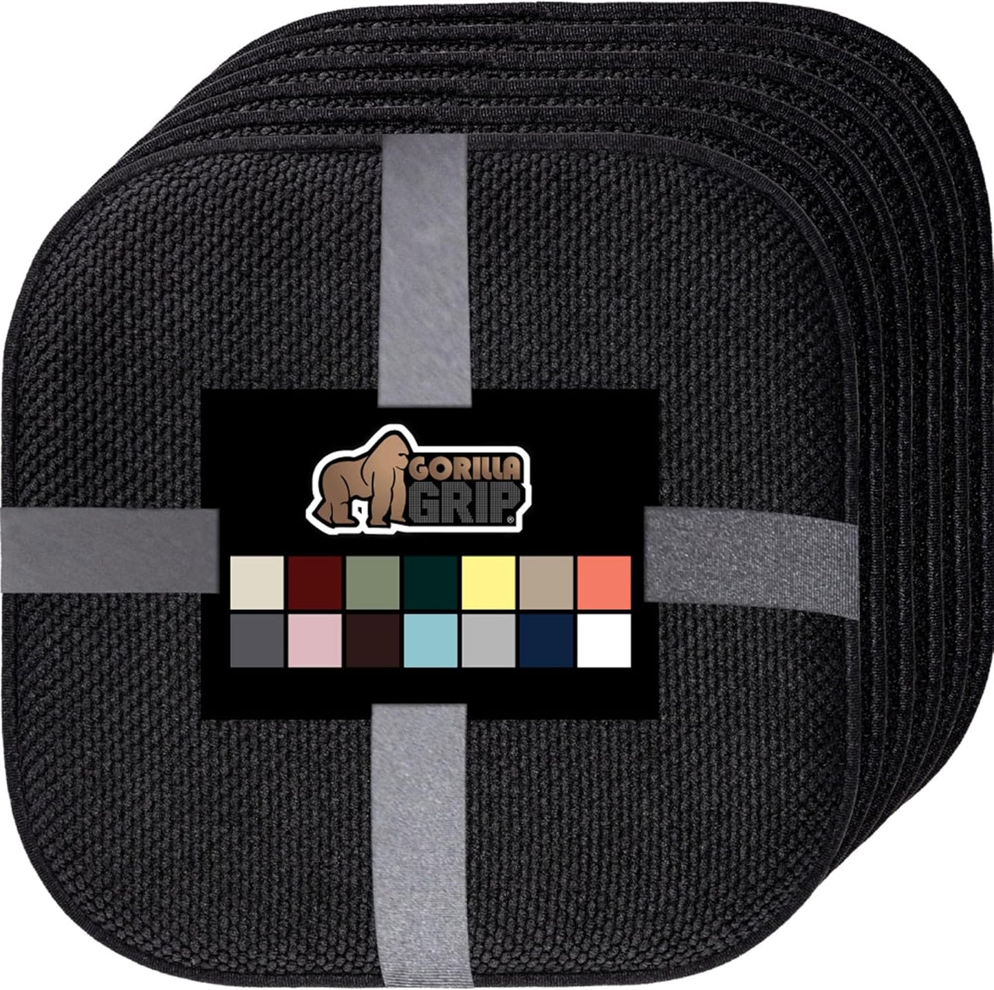 GORILLA GRIP Slip Resistant Chair Cushions for Ultimate Comfort