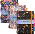Pukka Pad 5 Subject Spiral Notebook 3-Pack - Repositionable Dividers