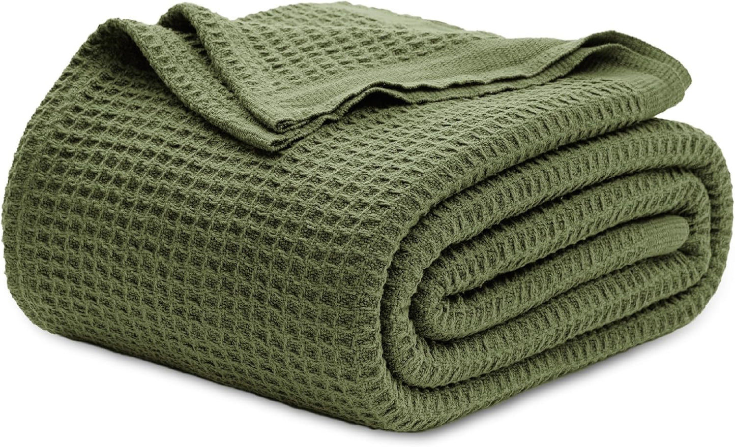 Bedsure Gentlesoft 100% Cotton King Size Blanket for Cozy Nights