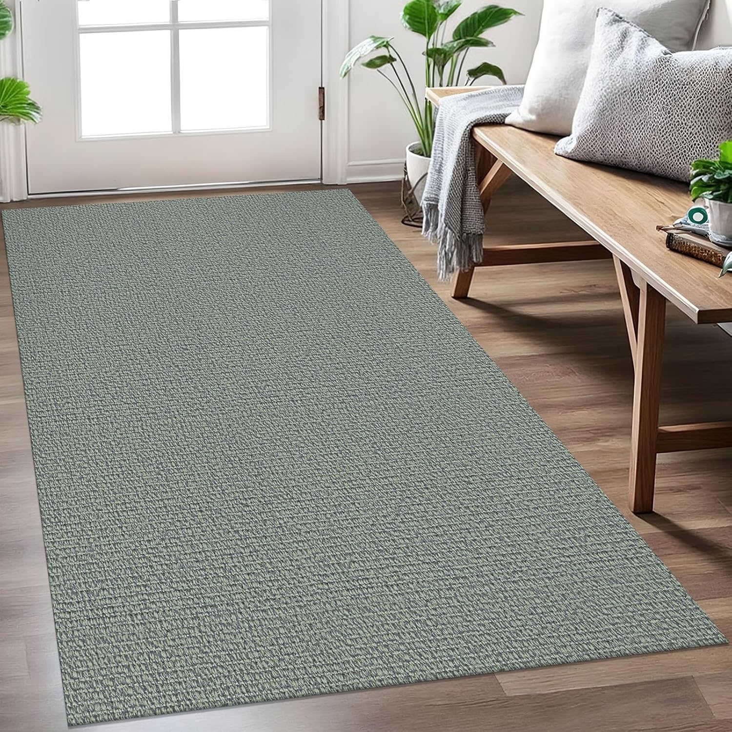EARTHALL Washable Area Rug 3x5 Ft Non Slip for Entryway