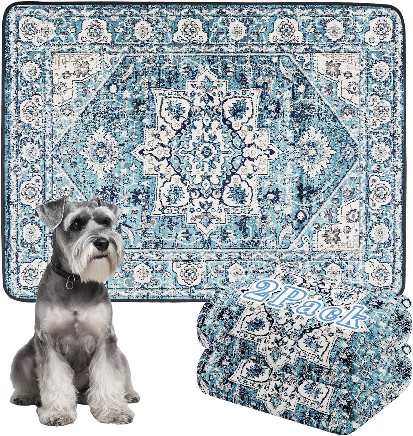 Thicken Washable Pee Pads for Dogs - Super Absorbent & Leakproof