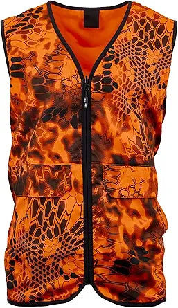 Kryptek Vesuvius Vest - High Visibility Reversible Hunting Gear