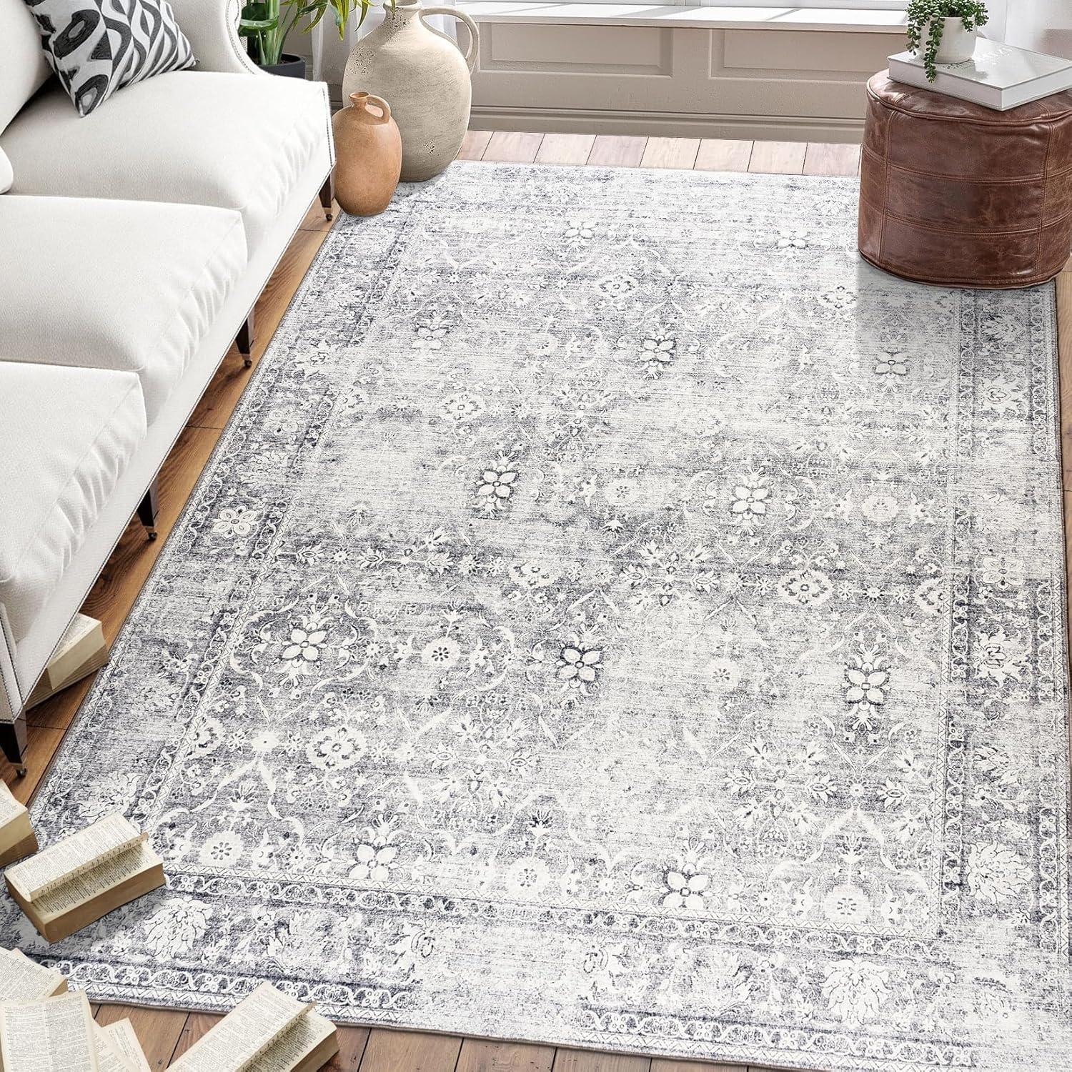 ReaLife Rugs Machine Washable Area Rug for Every Room