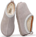 Project Cloud 100% Genuine Leather Womens Slippers - Shearling Comfort