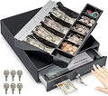 Volcora 13-Inch Manual Cash Register Drawer for Point of Sale Systems