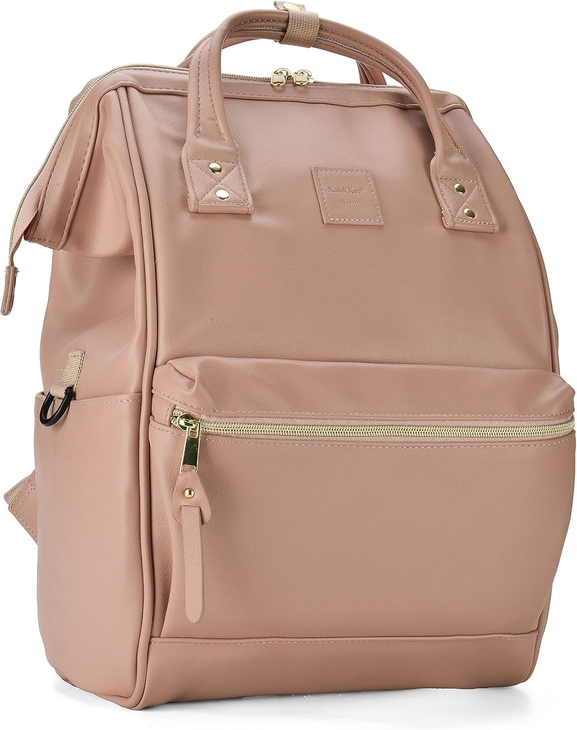 Kah&Kee Leather Backpack for Work, School, and Travel Needs