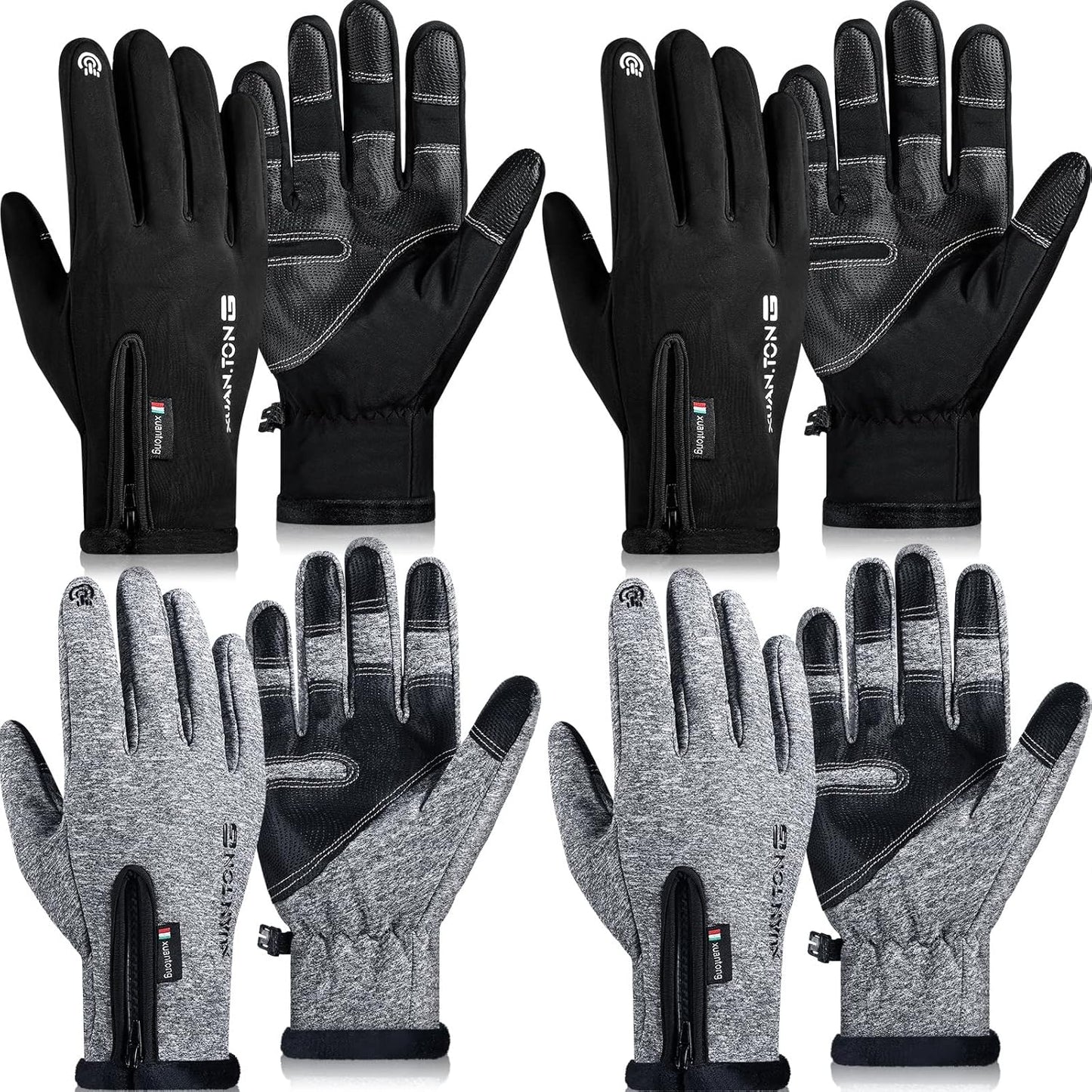 JaGely Waterproof Winter Gloves - Cold Weather Comfort!