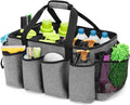 Extra-Large Cleaning Caddy Gray - Large Capacity Organizer Tote