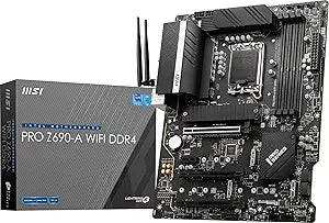 MSI PRO Z690-A WiFi DDR4 Motherboard for 12th Gen Intel CPUs