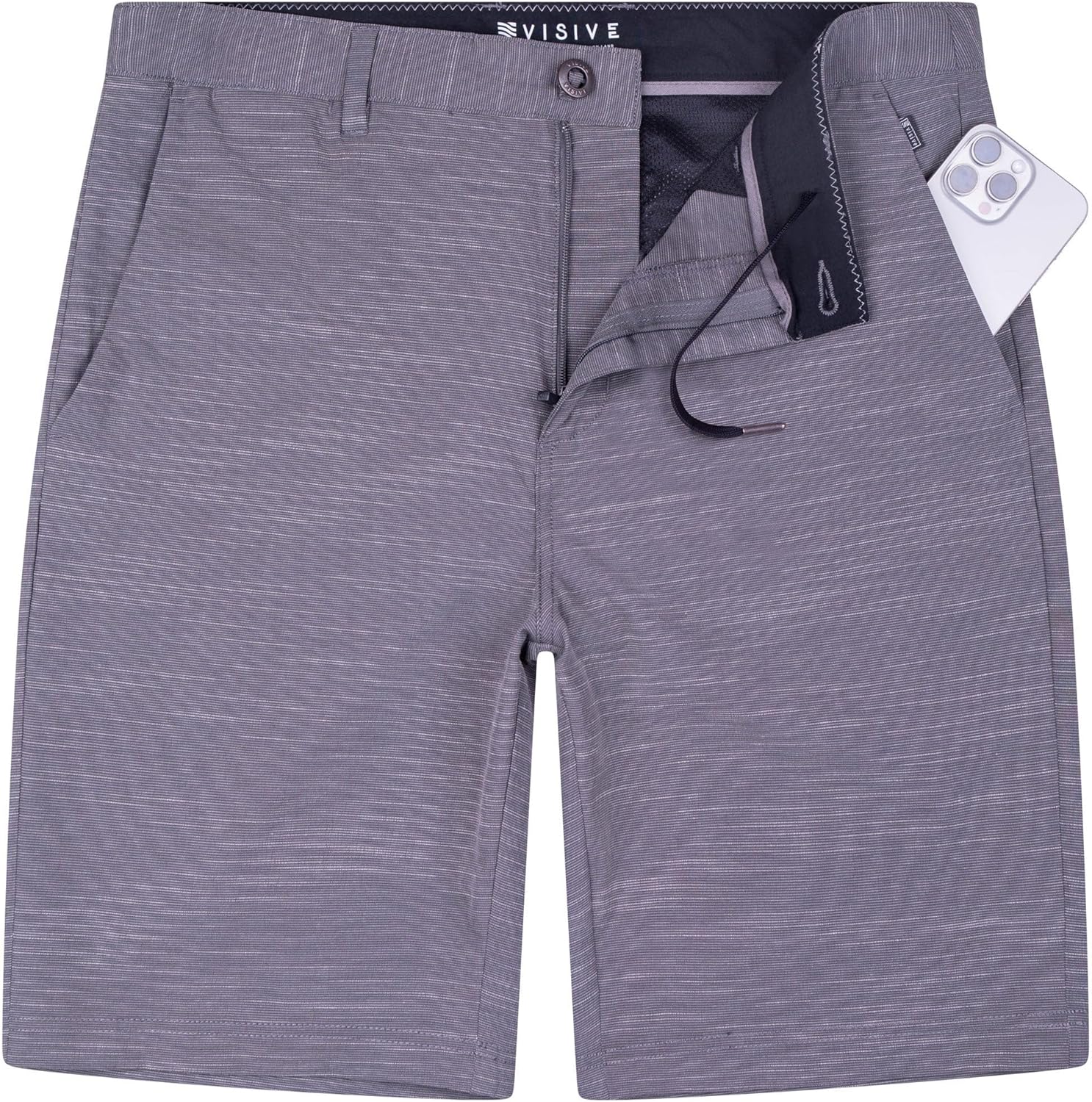 Visive Premium Hybrid Shorts for Men Quick Dry Golf Swim Trunks