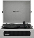 Crosley Voyager Gray Portable Vinyl Record Player - Bluetooth