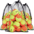 Kids Tennis Balls 50% Low Compression - Two-Tone Practice Pack
