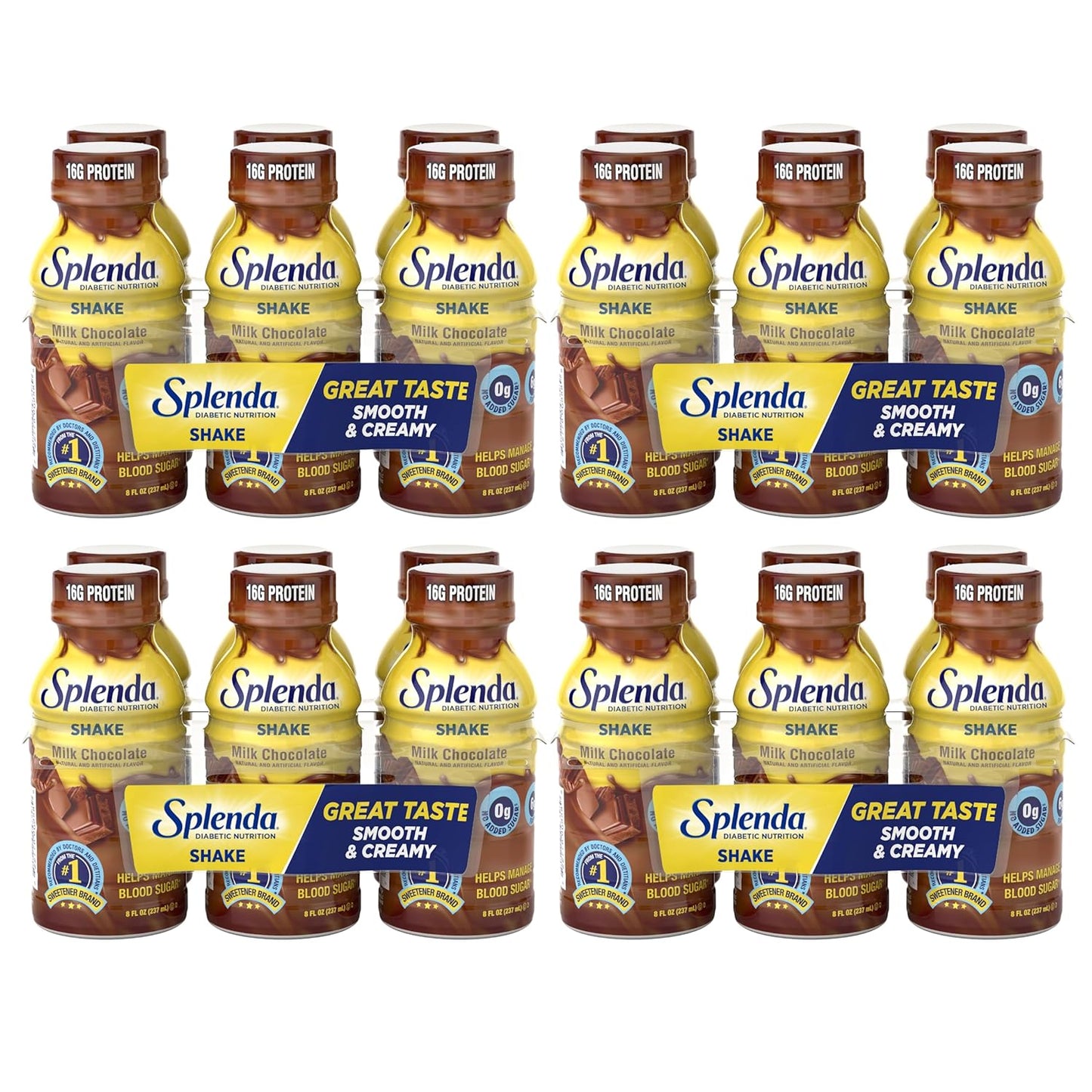SPLENDA Diabetes Nutrition Shakes - Delicious Meal Replacement