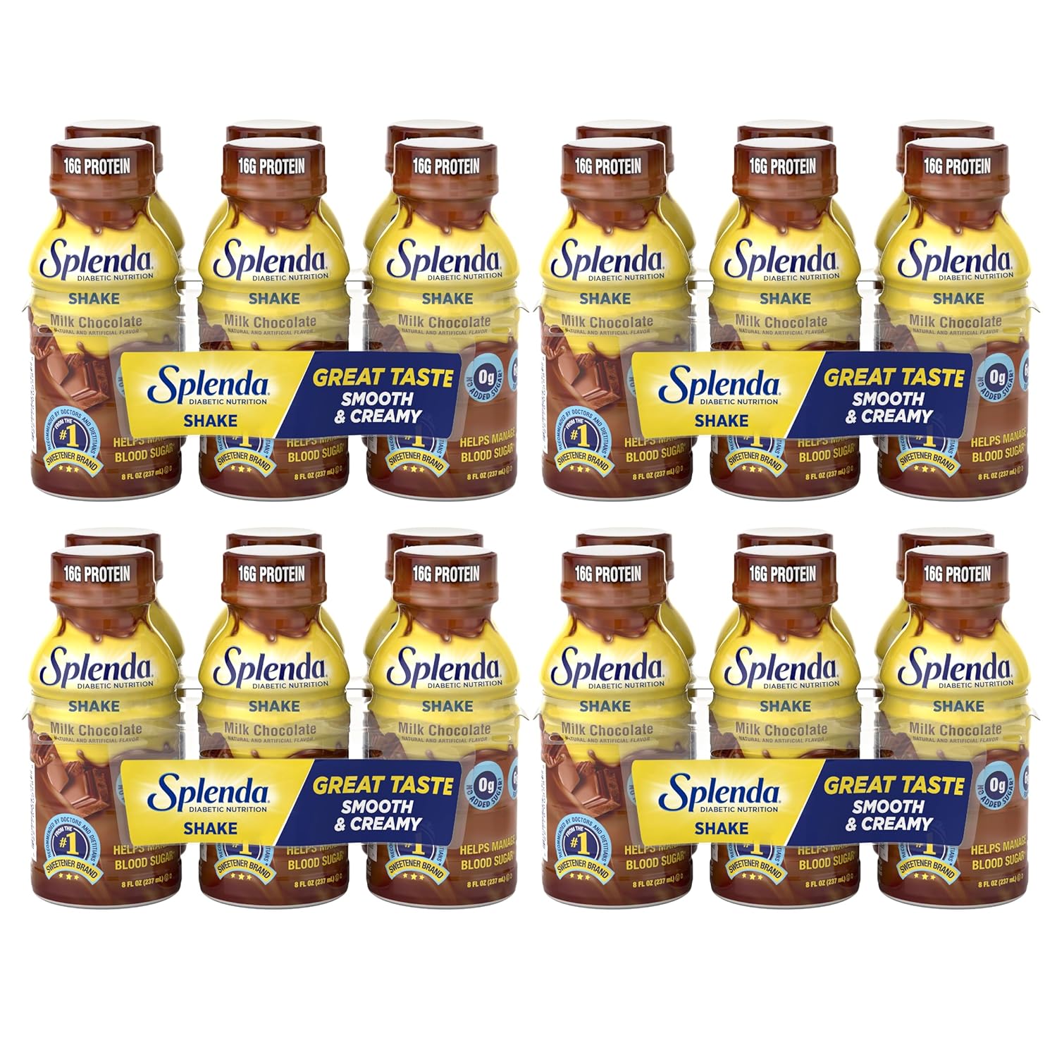 SPLENDA Diabetes Nutrition Shakes - Delicious Meal Replacement