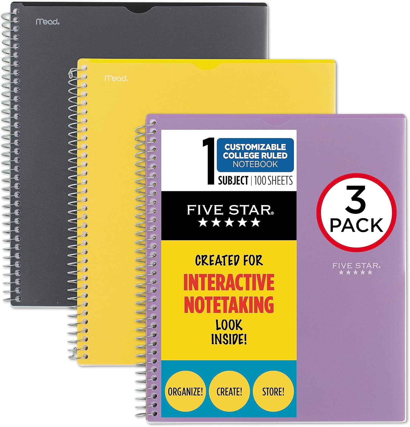 Customizable 1-Subject Notebooks - Enhance Note-Taking!
