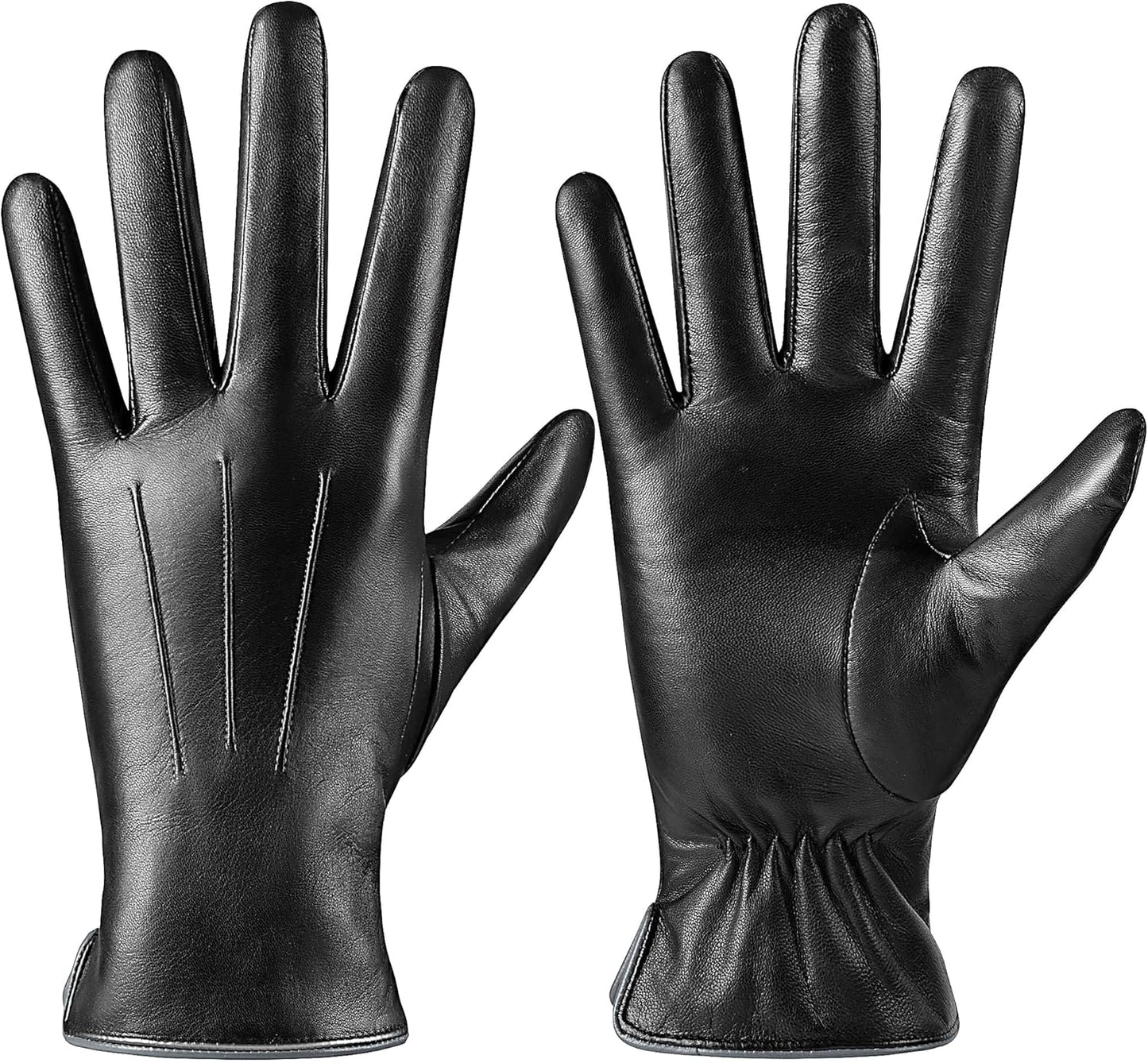 Cozy Cashmere-Lined Women's Leather Gloves