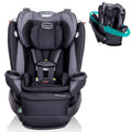 360 Rotation Convertible Car Seat Revere Gray - Extended Rear-Facing