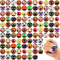 Halloween Mini Stress Balls Bulk 108 Pack - Assorted 2.4 in Fidget