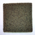 Natural Wood Beaded Seat Cover Pad Mat Square Large - Cool Massage