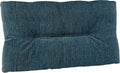 27 in Chenille Sapphire Tufted Bench Cushion - Non-Slip Gripper