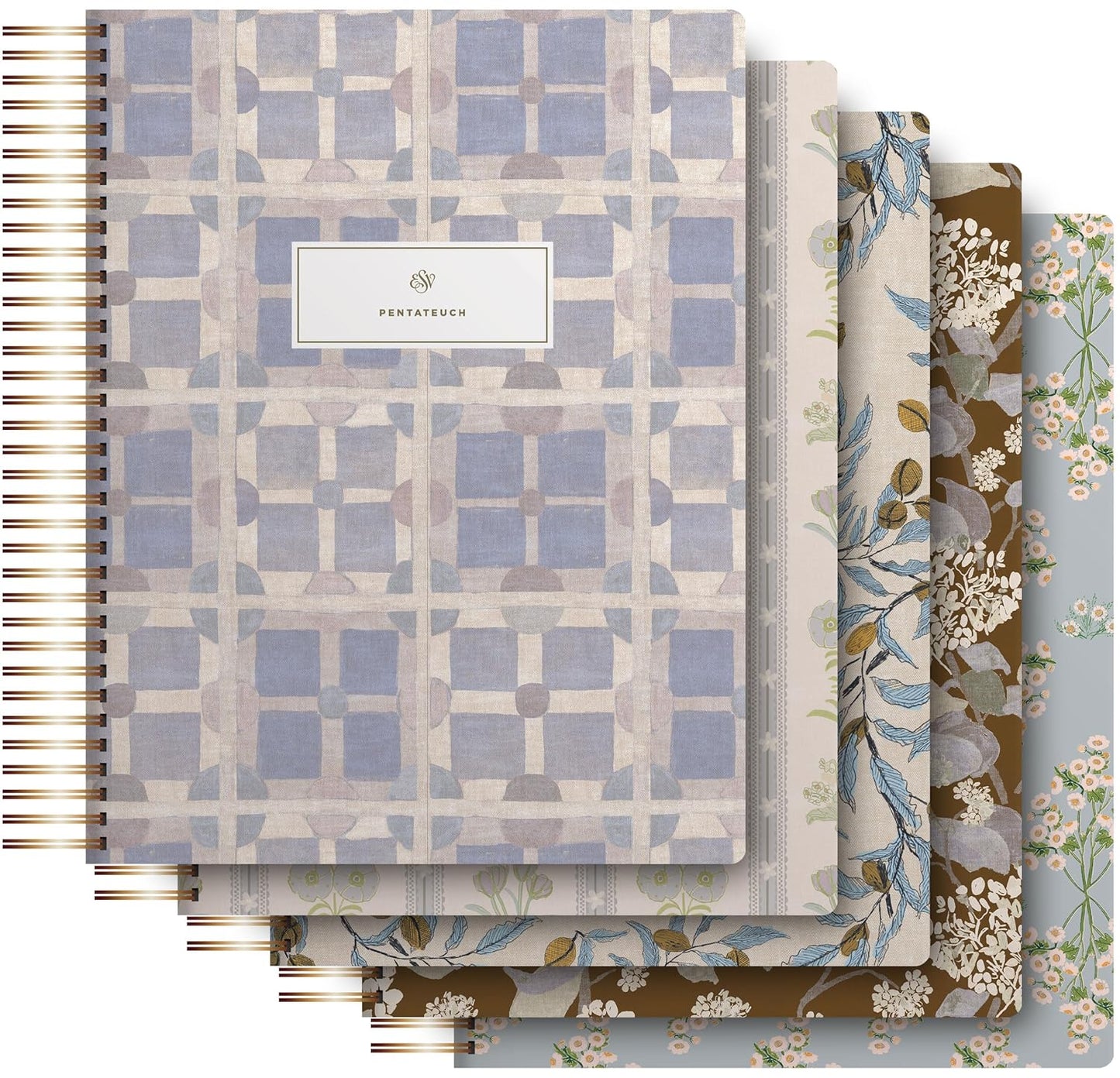 ESV Spiral-Bound Journaling Bible Five-Volume Set for Reflection