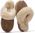 Project Cloud Genuine Leather Womens Slippers - Warm Memory Foam