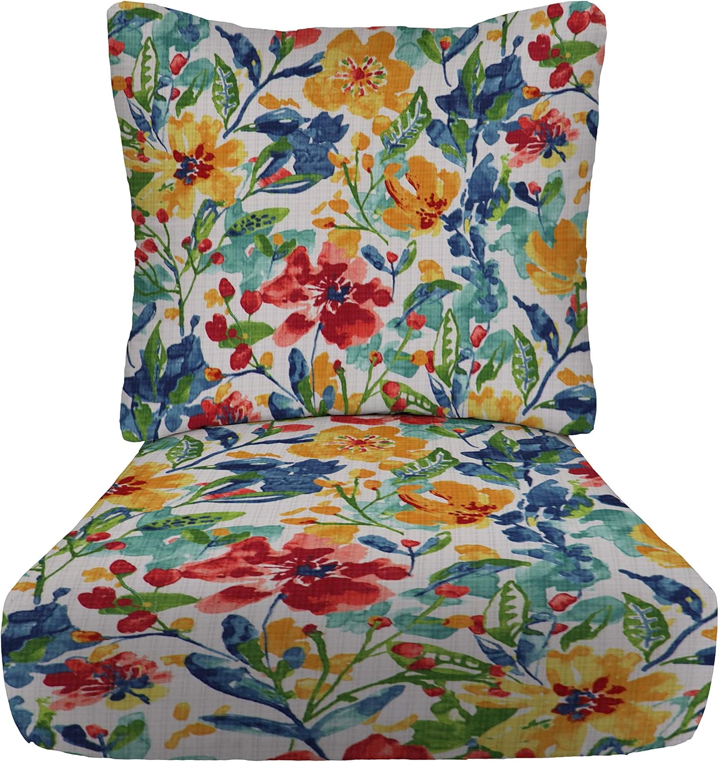 Deep Seating Chair Cushion Set for Outdoor Furniture Comfort