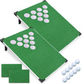 Portable Golf Pong Game Set - Fun Chipping Practice Anywhere!