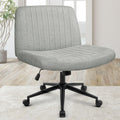 Criss Cross Wide Seat Office Chair - Comfortable Cross-Legged Seating
