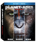 Rise/Dawn/War Of The Planet Of The Apes Trilogy - 3-Disc Collector Set