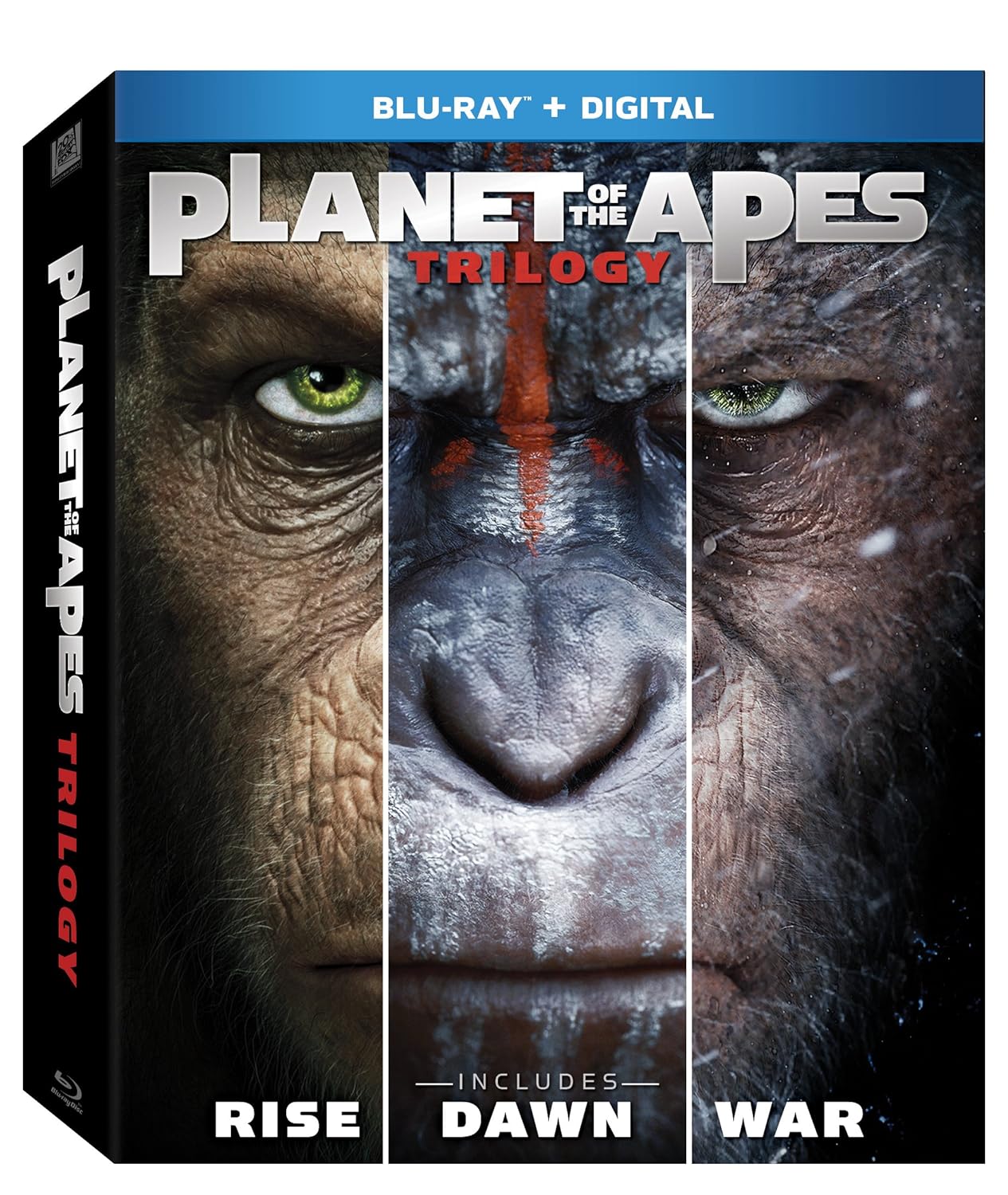 Rise Of The Planet Of The Apes Trilogy Collection Review