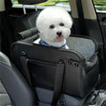 Large Dog Car Seat for Center Console - Spacious Booster Seat